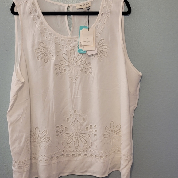 Skies Are Blue Tops - Womens Blouse